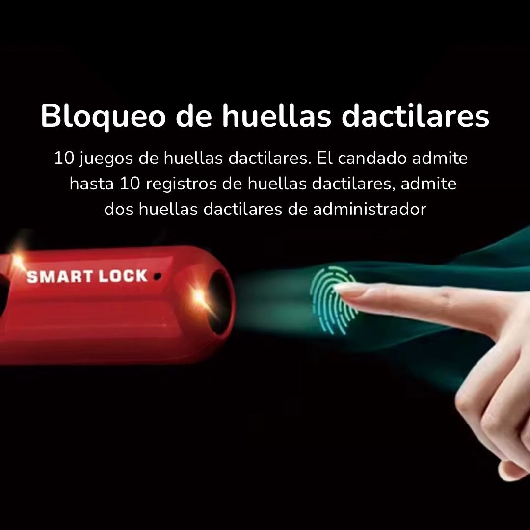 Candado Inteligente con Huella Digital
